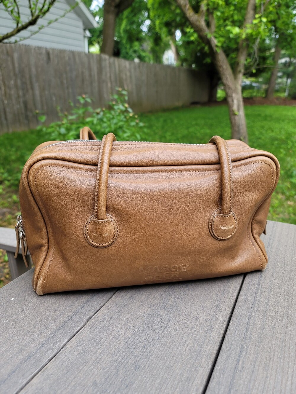 Margesherwood SSENSE Exclusive Brown Soft Boston Bag Pre-owned